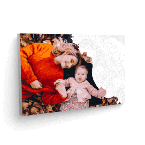 Custom Paint by numbers 28x20 - FRAME - 28 x 20 in