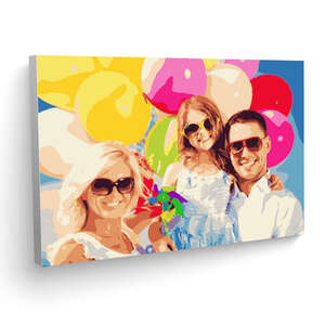 Paint by numbers from photo - Paint it, Hang it!